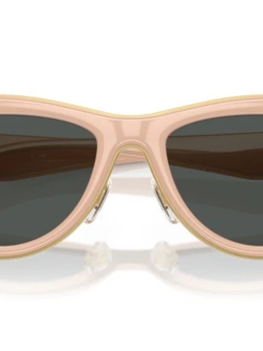 NEW VERSACE VE2273 549487 NUDE DARK GREY SUNGLASSES 52-17-145 AUTHENTIC - Picture 3 of 6